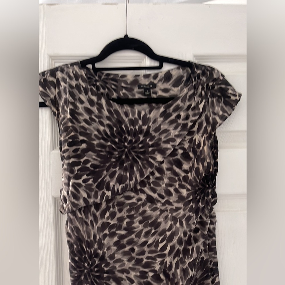 Black floral Work Top